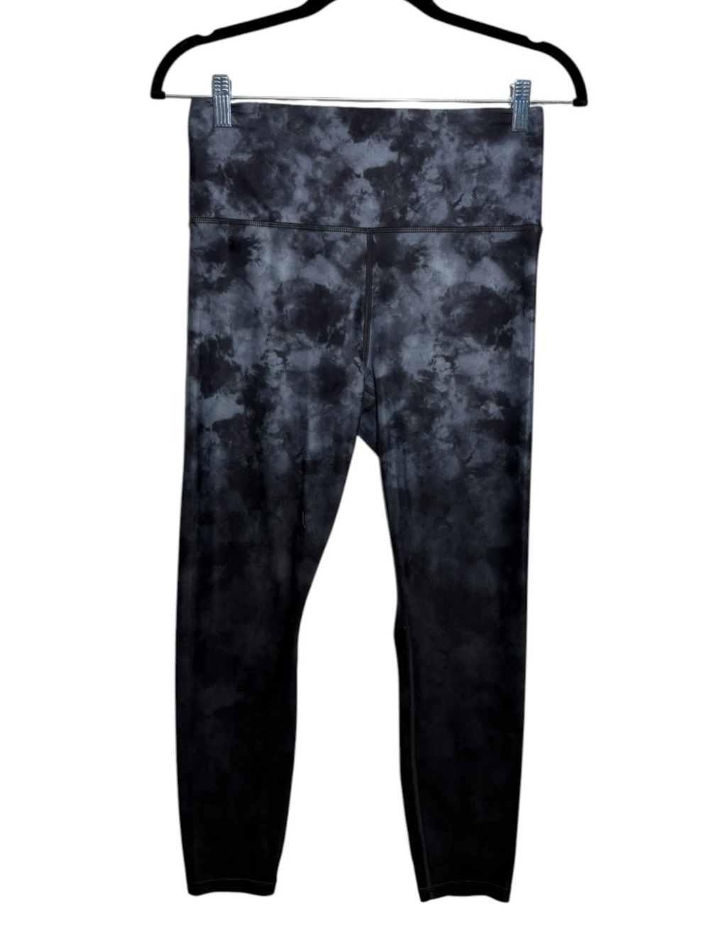 Athleta Elation 7/8 Tight Leggings Size Medium Black Gray
